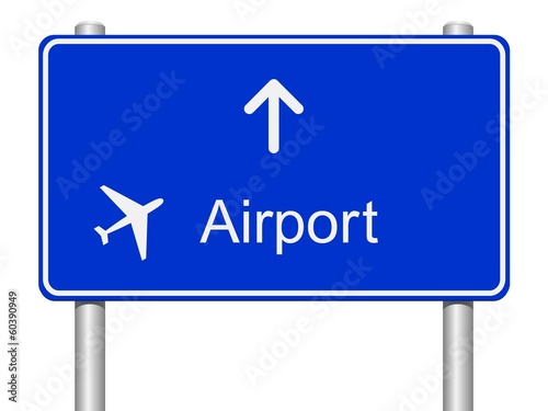 Sign airport #2