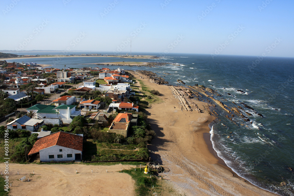 Atlantic coastline, La Paloma, Uruguay