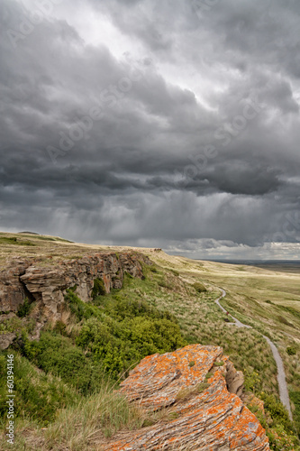 Stormy Sky at Head-smashed-in