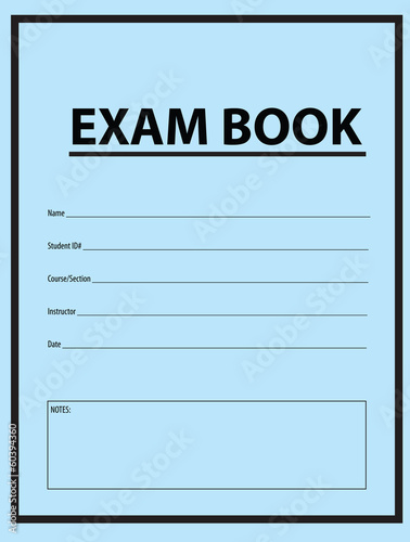 Exam Blue Book