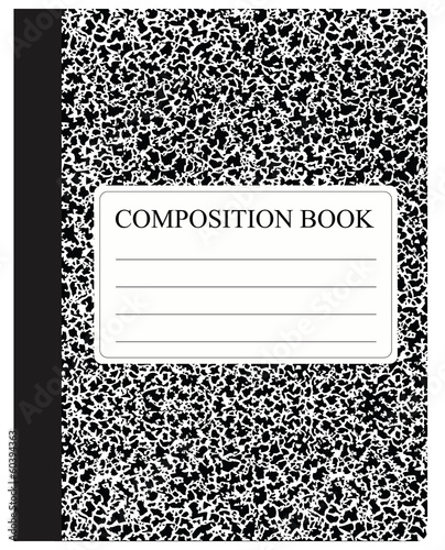Black Composition Book photo