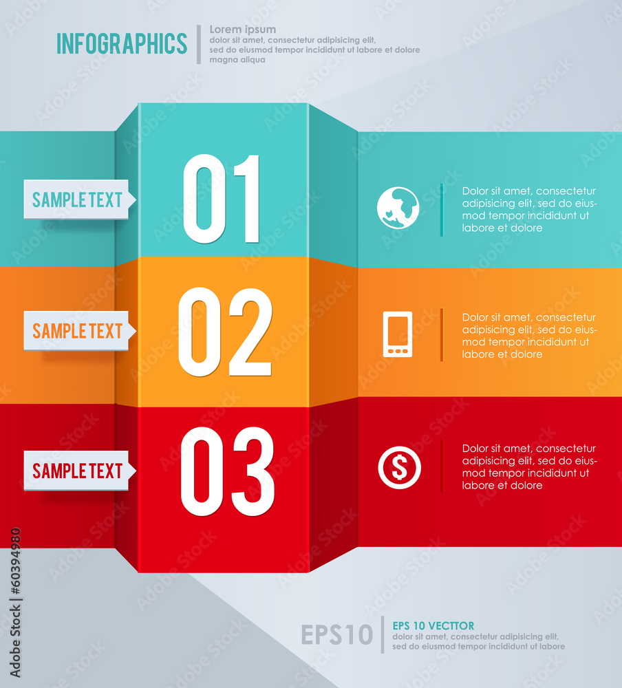 Modern vector design template Modern vector design template