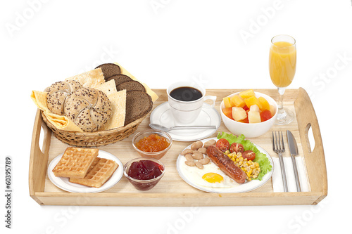 Breakfast tray