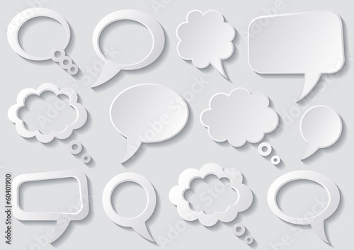 Speech bubbles