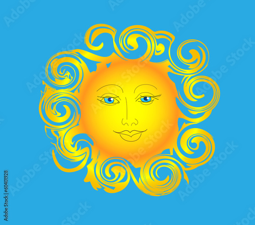 sun shining