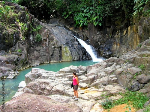 Saut d'acomat, Guadeloupe