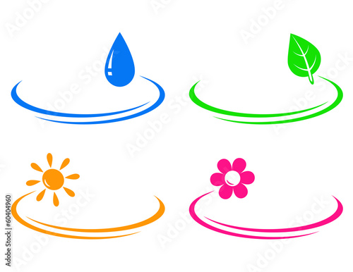 set of eco objects