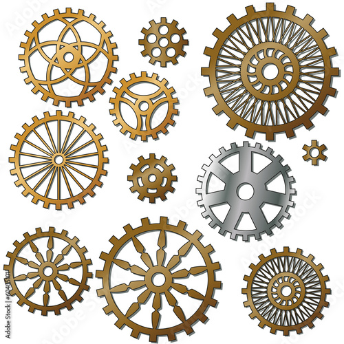 the gears