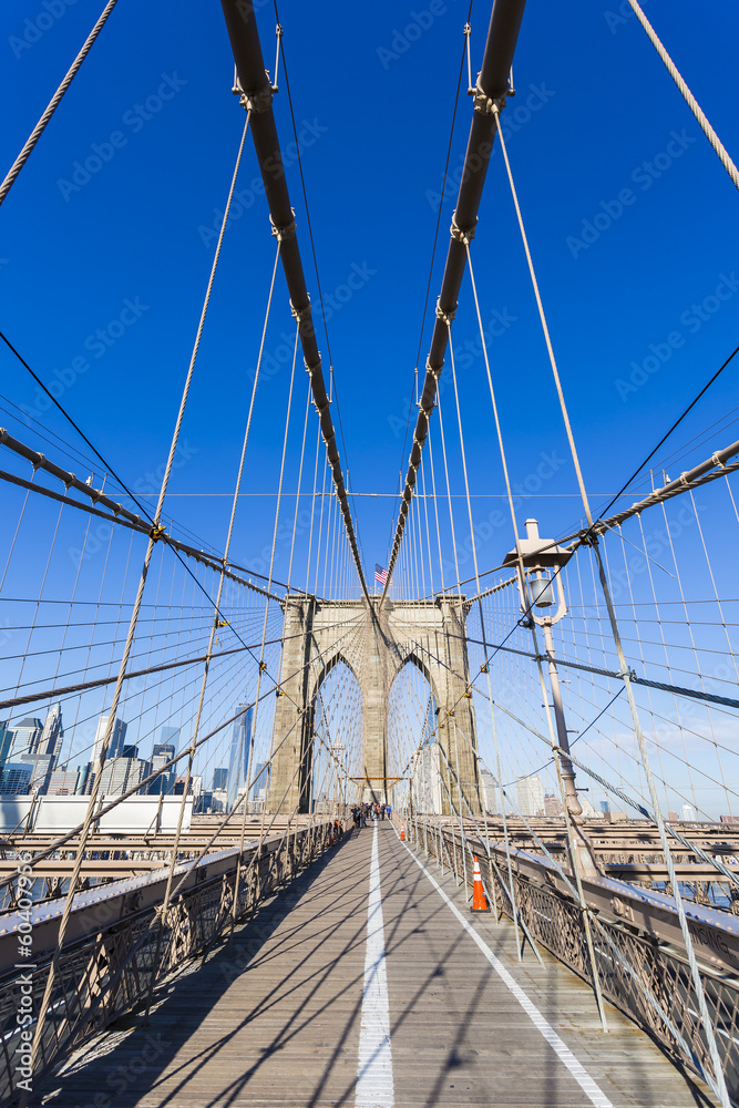 Obraz premium Brooklyn bridge,New York