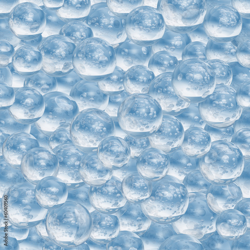 Abstract background from frozen water ball