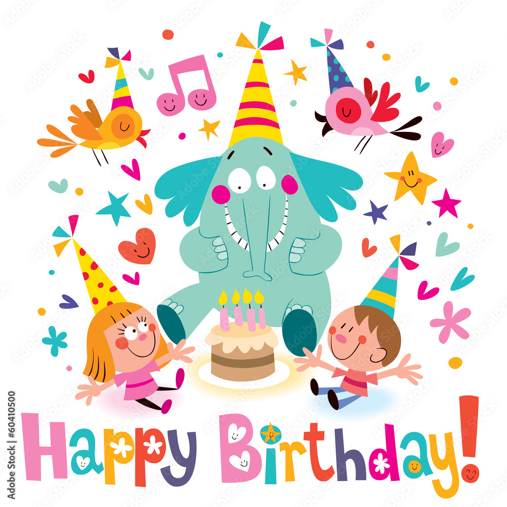 Obraz premium Happy Birthday