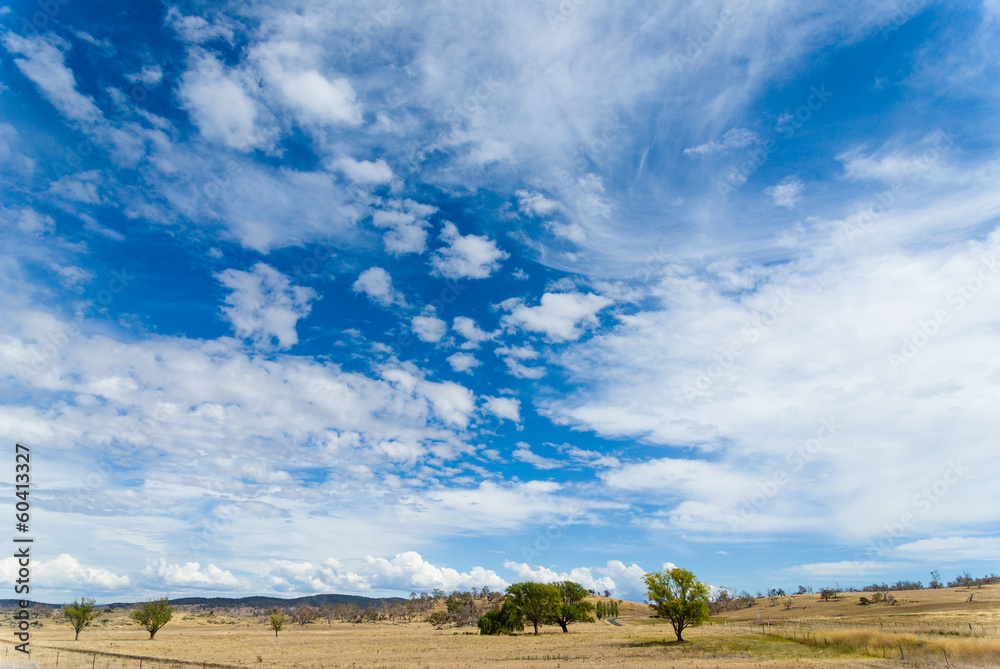 Dramatic Sky over the Monaro High Plains Dramatic Sky over the Monaro High Plains