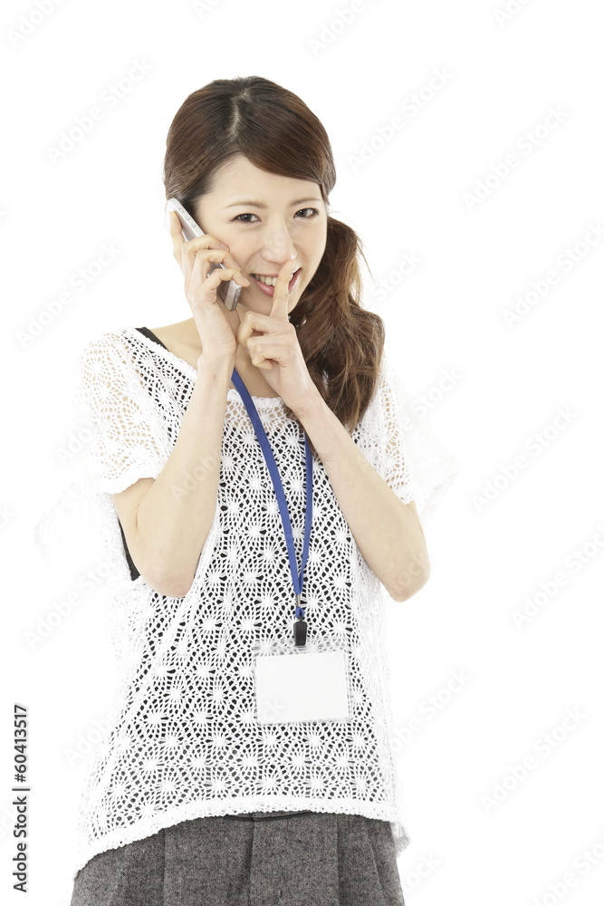 カジュアルなビジネスウーマン