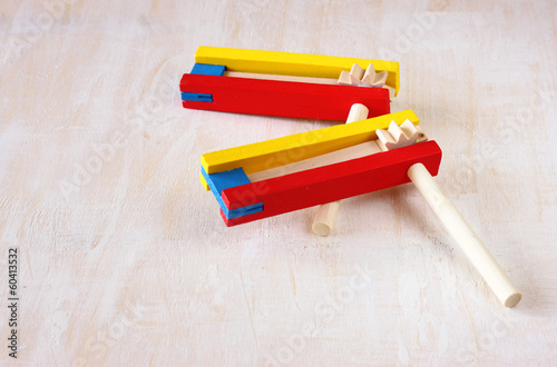 Billede på lærred noisemaker or gragger for purim celebration holiday