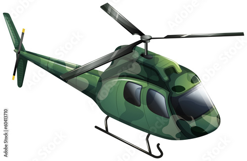 A military chopper