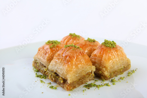 Baklava with pistachio
