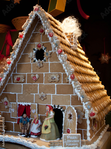 Canvas Print Gingerbread house