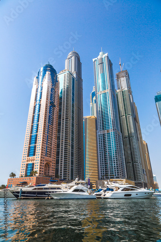 Dubai Marina cityscape, UAE © Sergii Figurnyi