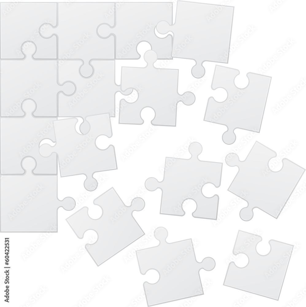 square puzzle vector illustration square puzzle vector illustration