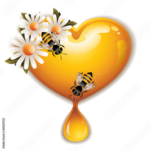 Honey Heart Icon