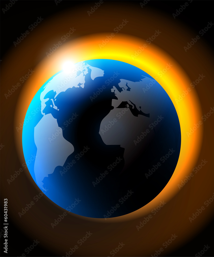 Fototapeta premium Eclissi