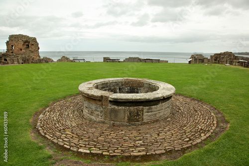 St Andrews Castle Ruins Medieval Landmark. Fife, Scotland