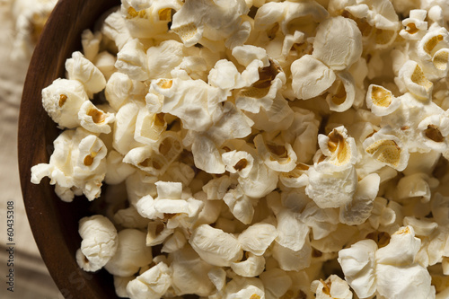 Healthy Buttered Popcorn with Salt