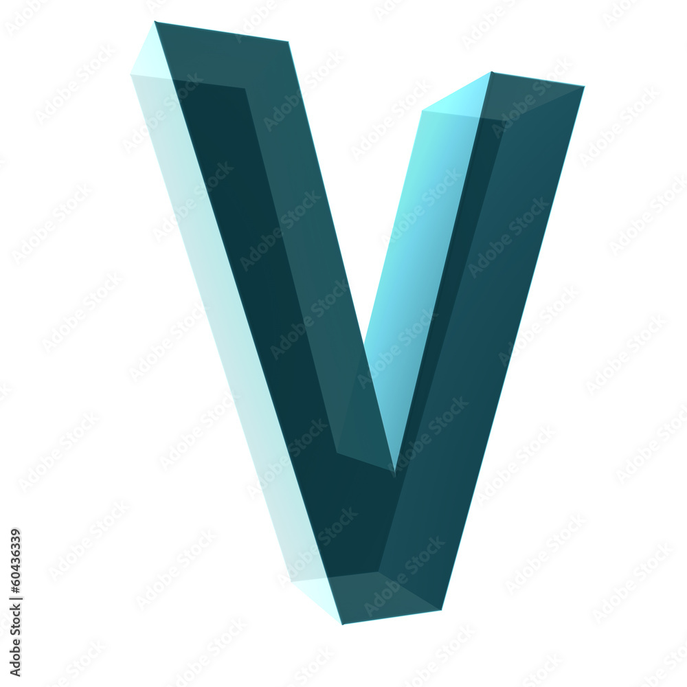 3d letter collection - V 3d letter collection - V