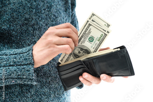 money in the wallet