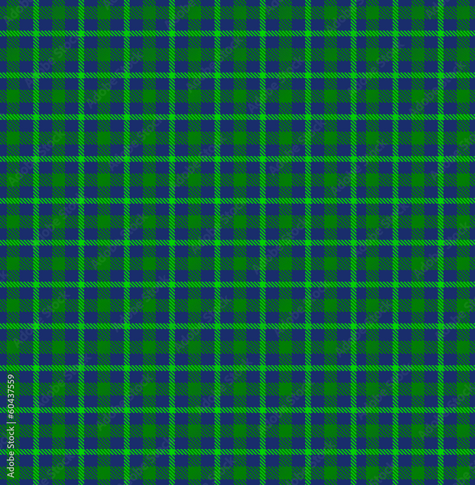 Fototapeta premium Muster Karo grün blau #140118-svg12