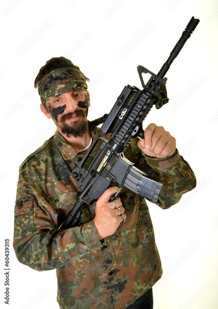 man with gun man with gun