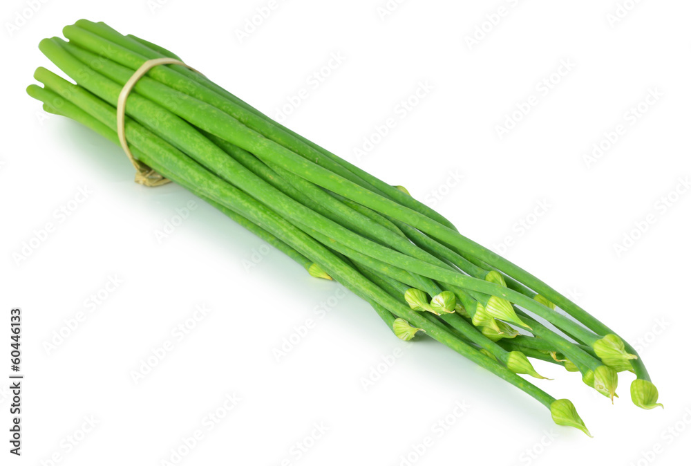 Fototapeta premium Flowering onion is a vegetable,it has sweetness taste