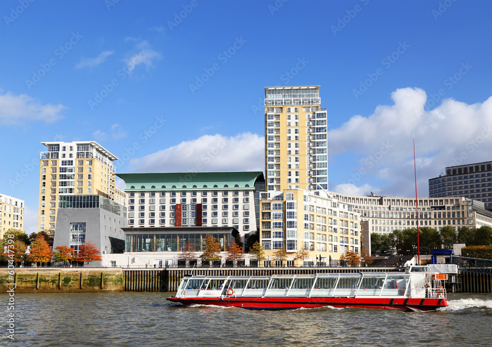 Thames and London City, Great Britain, Europe