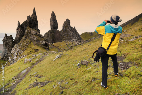 Quadro su tela Old Man of Storr, Isle of Skye ,Scotland