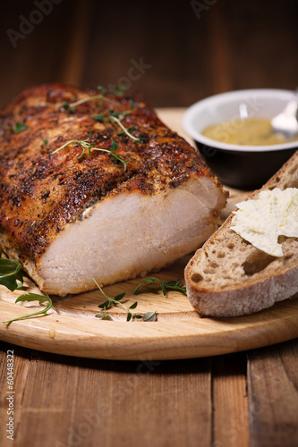 oven baked pork loin with potatoes