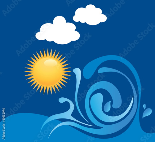 The waves