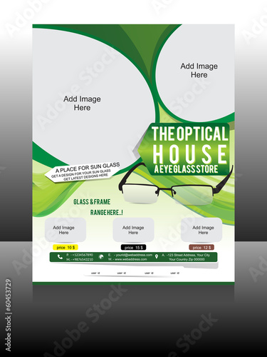 Optical House Flyer