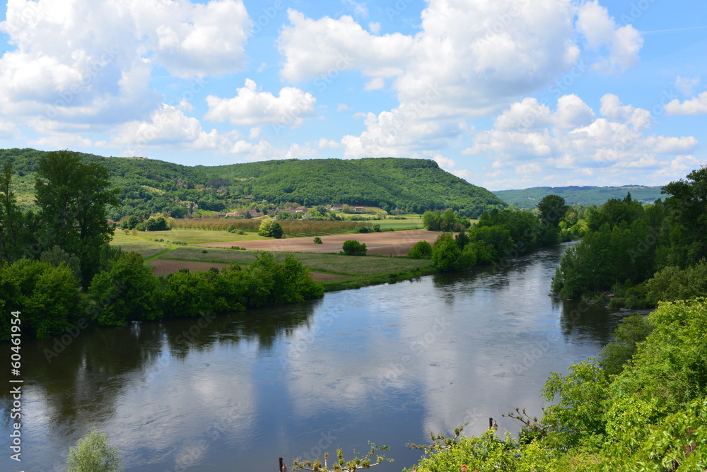 La Dordogne et le paysage de Beynac