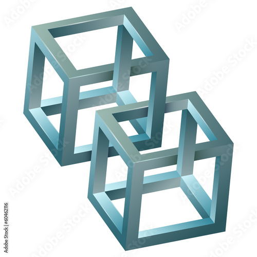 Abstract design,3D impossib...