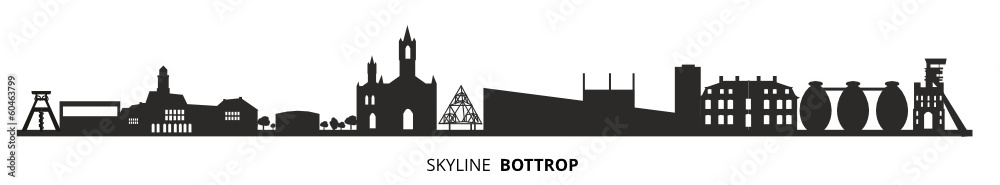 Naklejka premium Skyline Bottrop