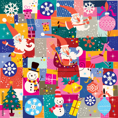 Christmas pattern © aliasching