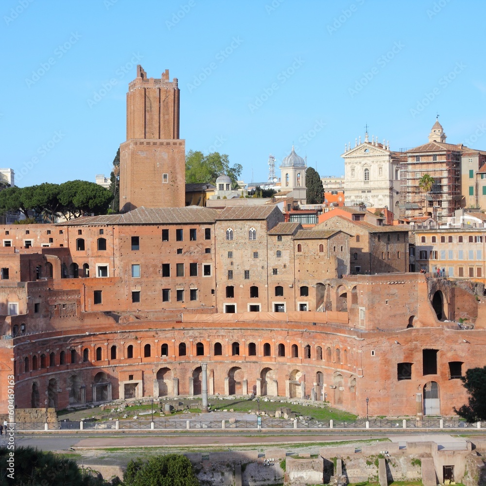 Rome, Italy - Trajan's Forum