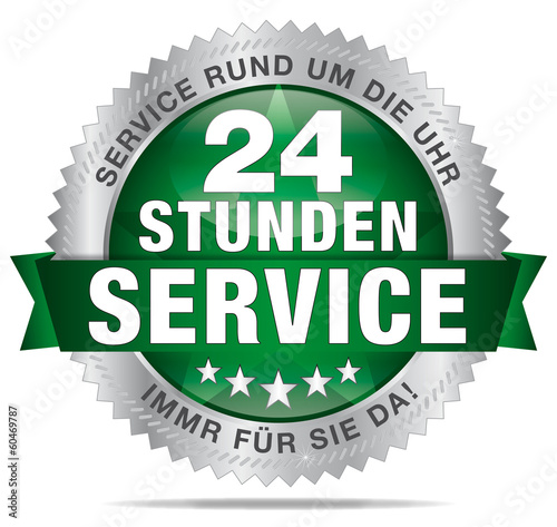 24h-Service - Service rund um die Uhr - immer für Sie Da!