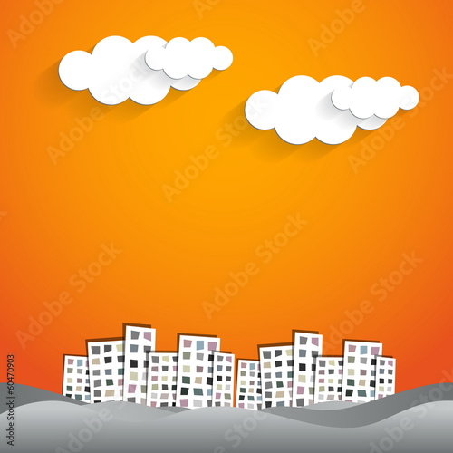 urban city graphic design background
