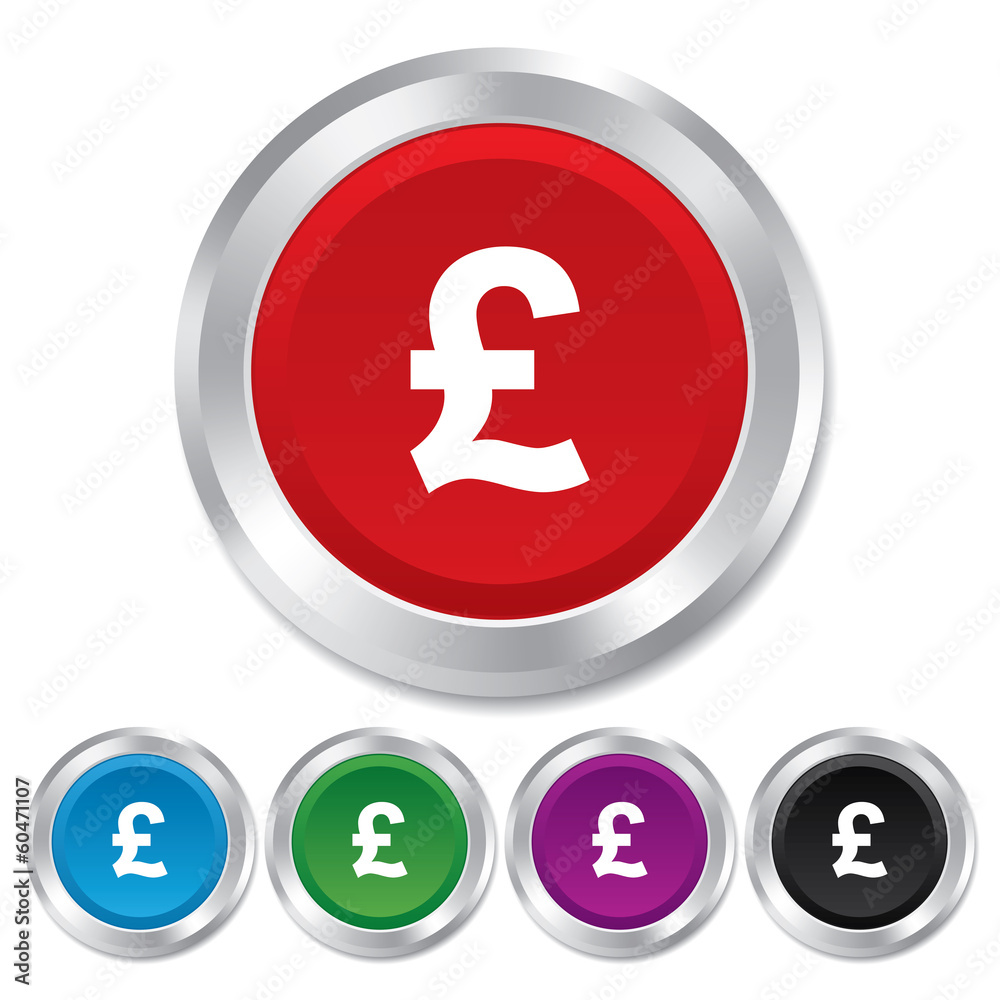 Pound sign icon. GBP currency symbol. Pound sign icon. GBP currency symbol.