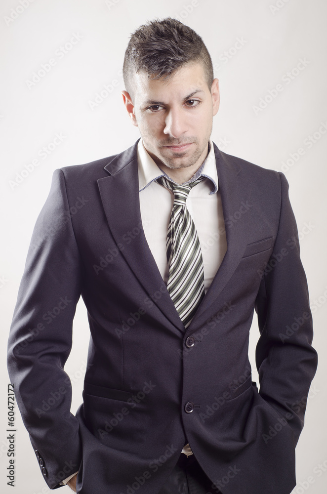 Fototapeta premium Suit young man