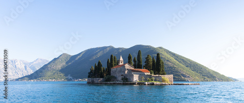 Ostrvo Sveti Dorde ( Island of Saint George) in Montenegro