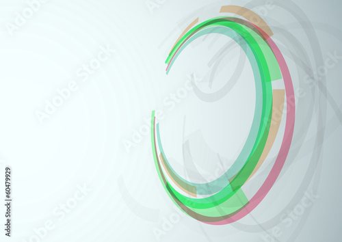Web background with geometrical element