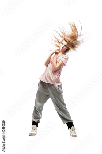 girl hip-hop dancer