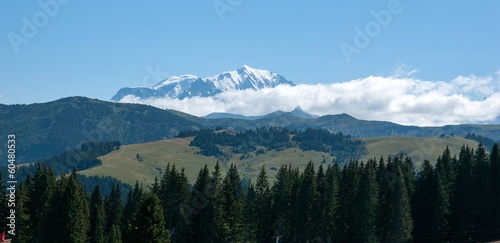 Mountain landscape in Alps